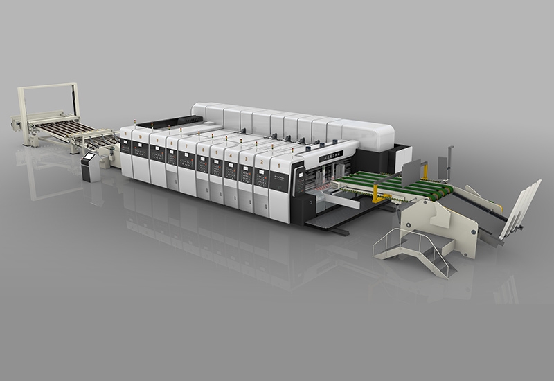 PL-GP FULLY COMPUTERIZED WHOLE VACUUM TRANSFER HIGH GRAPHICPRINTER SLOTTER DIE CUTTER